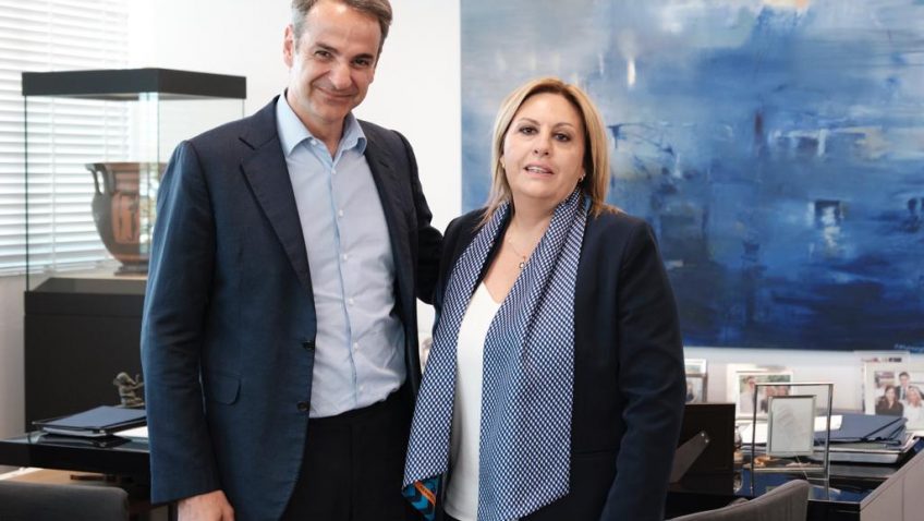 Μητσοτάκης Ντόρα Πάλλη υποψήφια Νότιου τομέα Β Αθηνών